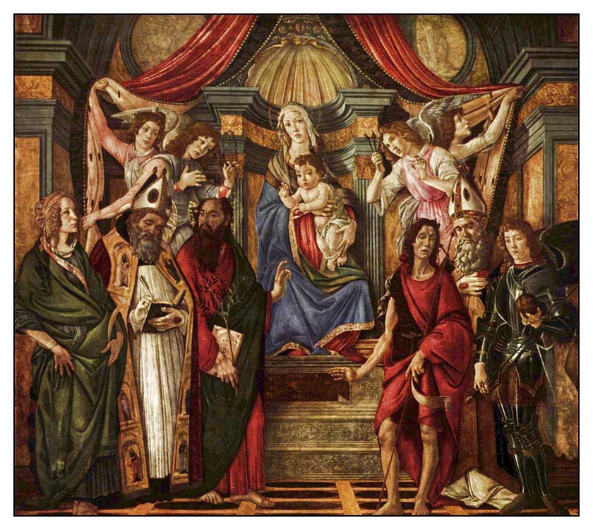 Sandro Botticelli'nin Tablosu