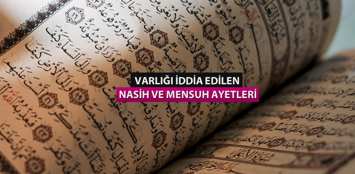 Nasih ve Mensuh Ayetleri